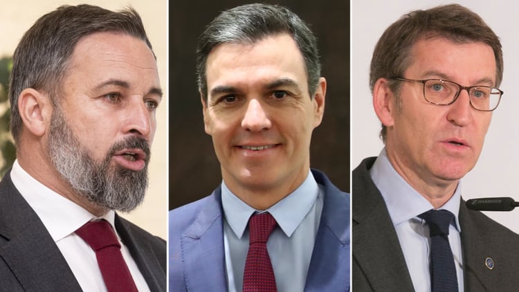 Cuando caiga Sánchez tendremos un problema: Ni Feijoo, ni Ayuso, ni Abascal dan la talla